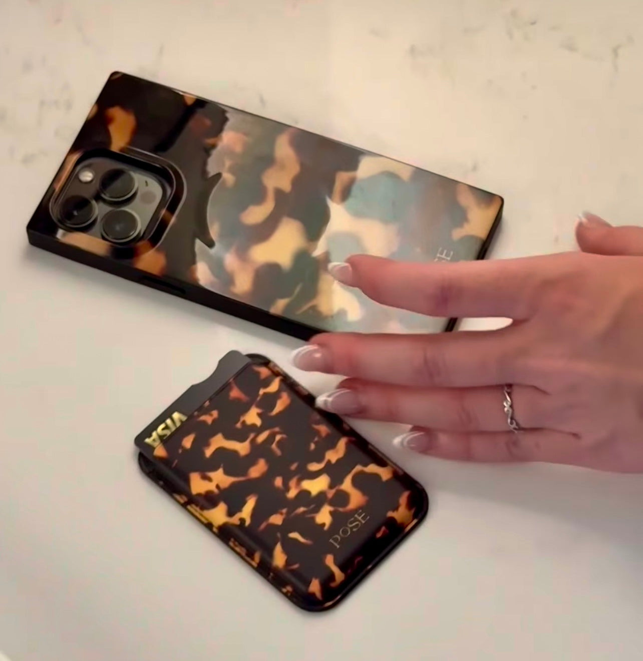 ๐ Amber Hour โ Mag Safe Wallet