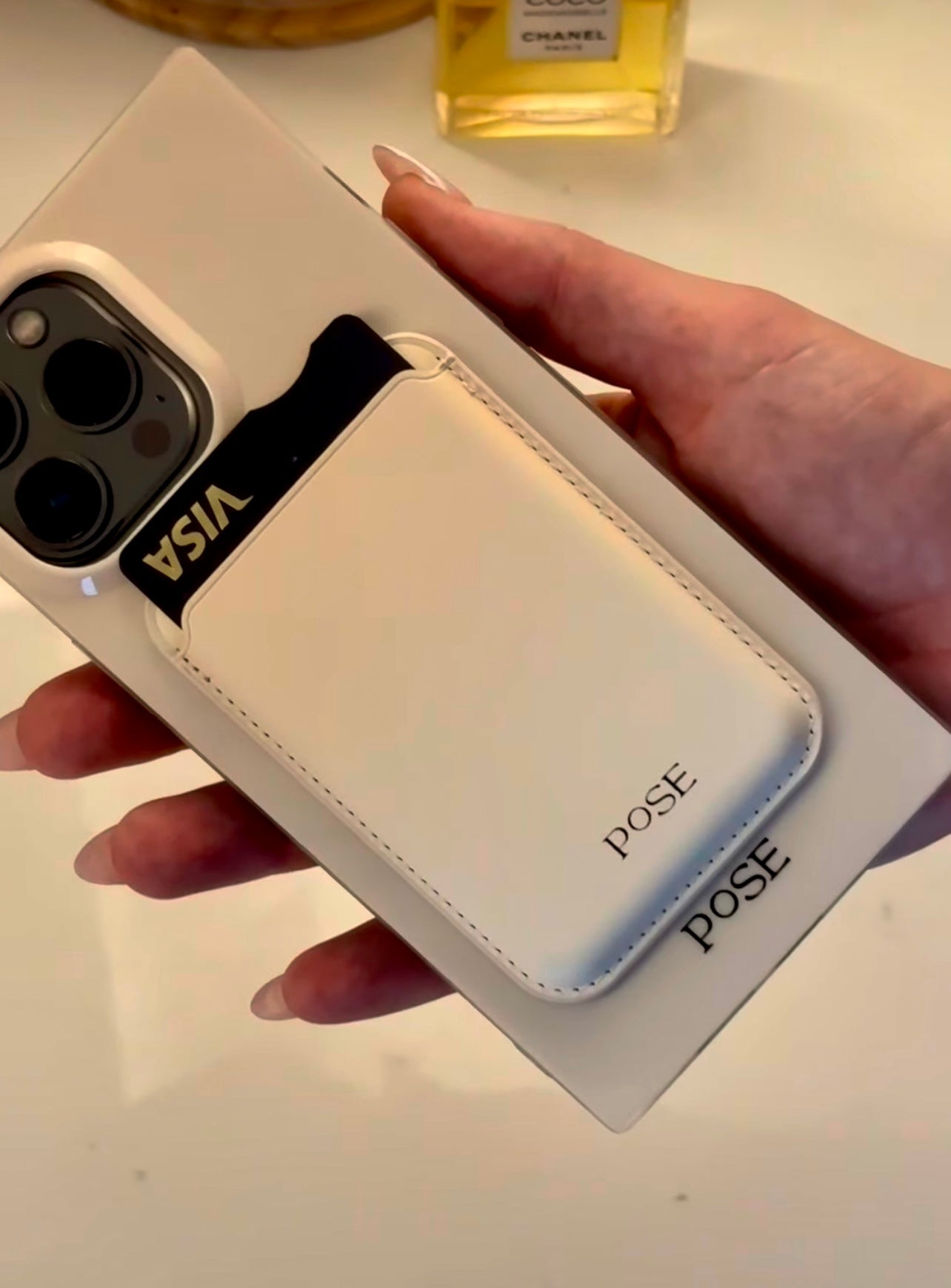 🤍 Deja Nude – Mag Safe Wallet