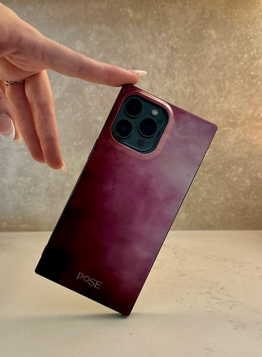 💗 First Light – Luxe Square iPhone Case